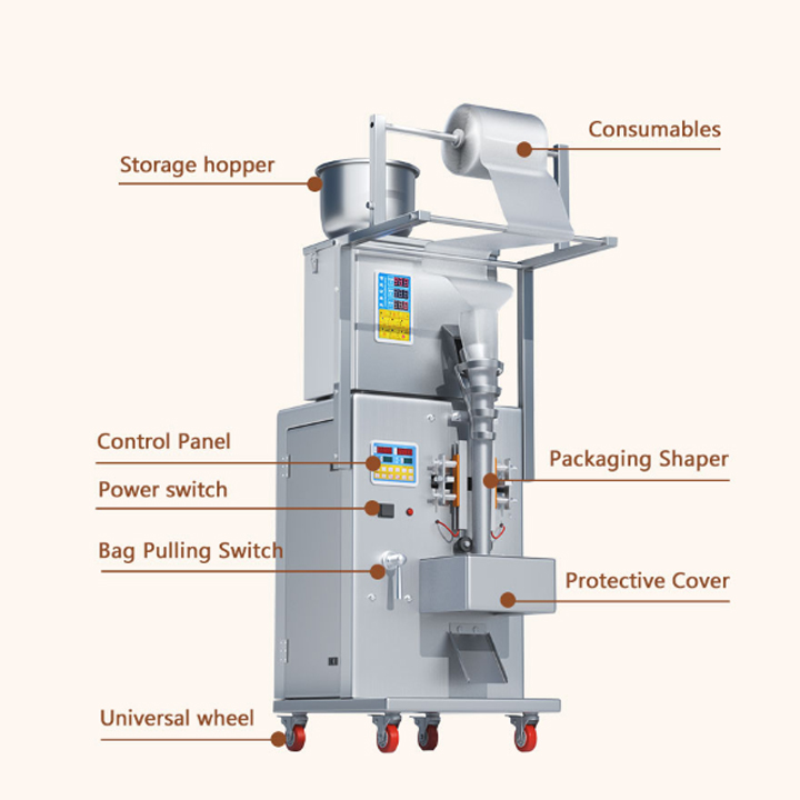 Automatic Spice Granules Powder Packaging Machine 5