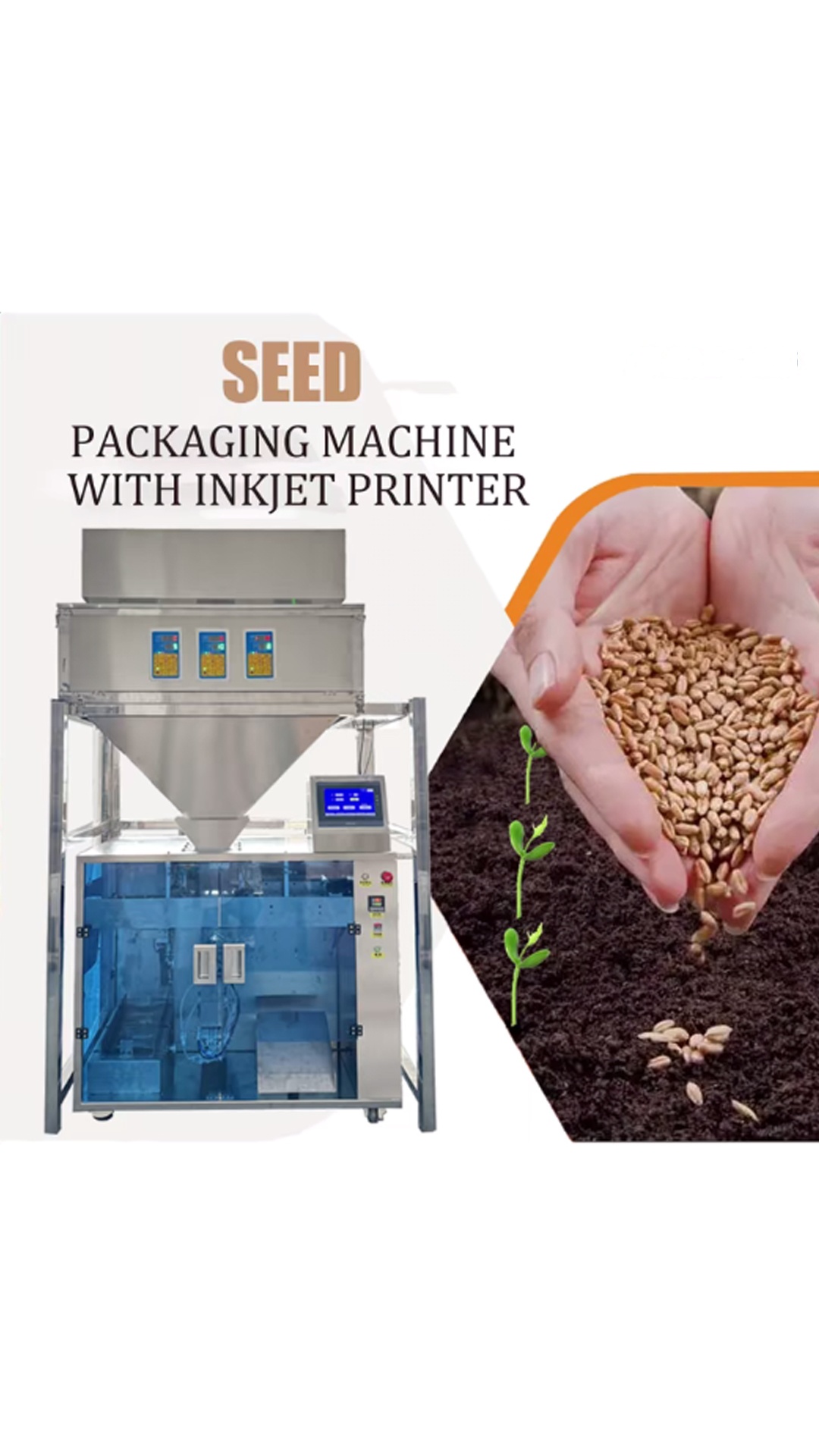 Automatic Seed Premade Bag Packaging Machine