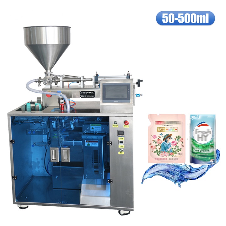 500ML Laundry Detergent Paste Premade Bag Packing Machine 7