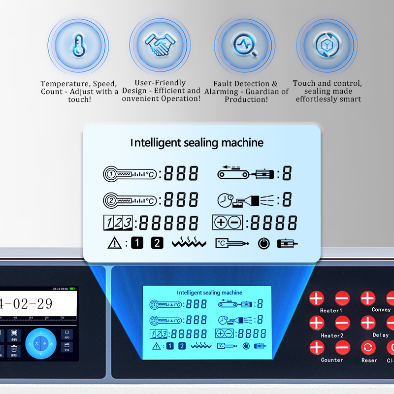 TPS-210AP Inkjet Date Code Printing Sealer Machines 6