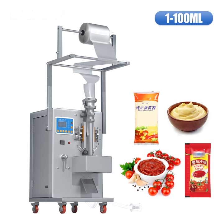 100ml Automatic Paste Packaging Machine With Peristaltic Pump 7