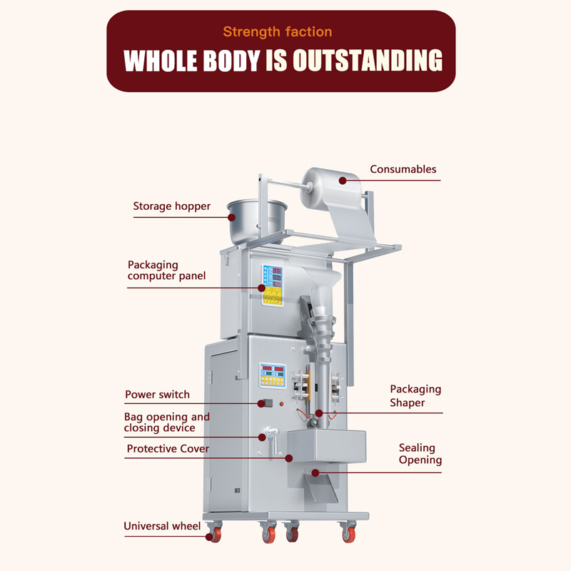 100g Small Automatic Chili Powder Packaging Machine 5