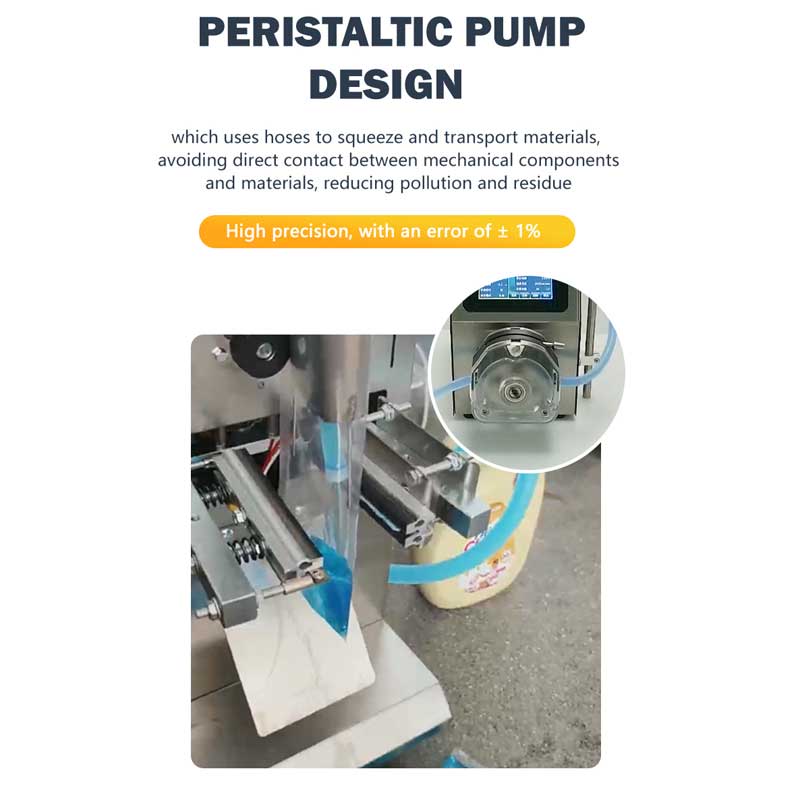 100ml Automatic Paste Packaging Machine With Peristaltic Pump 4