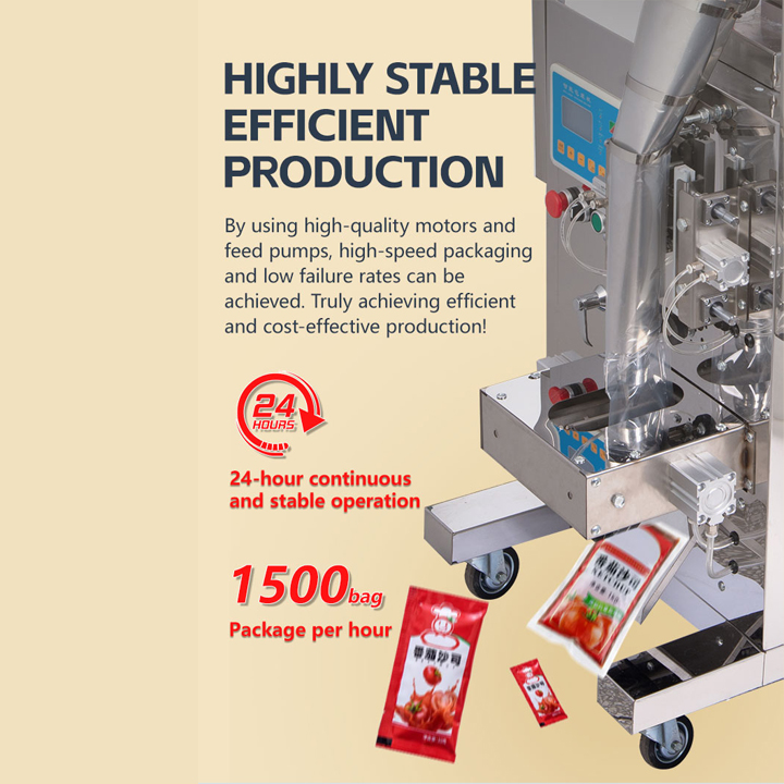 Atomatic Ketchup Packaging Machine 5