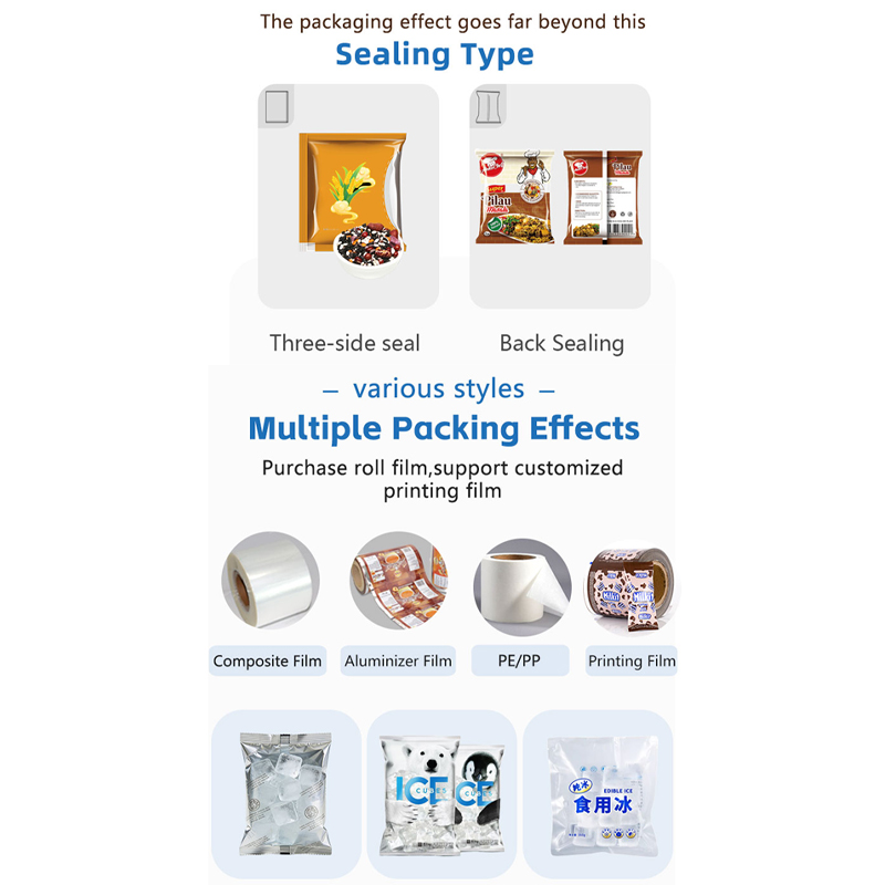 Automatic Ice Cube Packing Machine 3