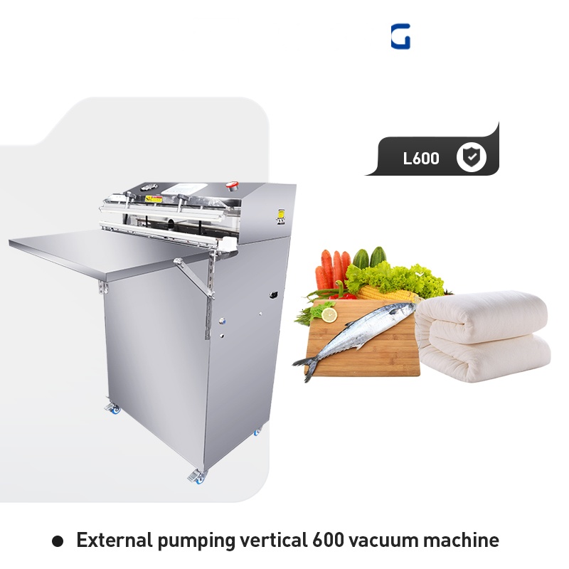 Model 600 vertical external vacuum extractor