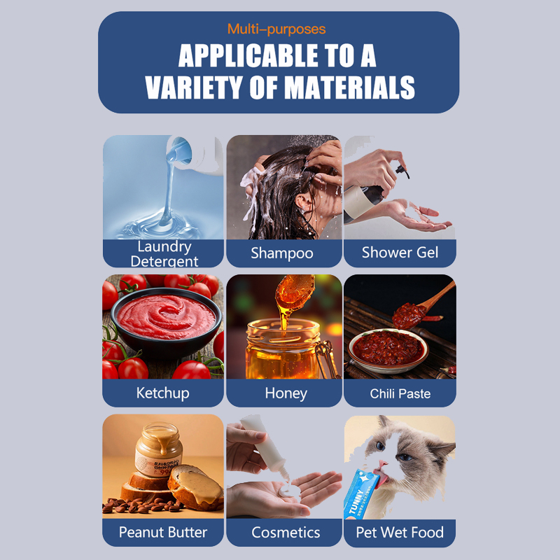 500ML Laundry Detergent Paste Premade Bag Packing Machine 2