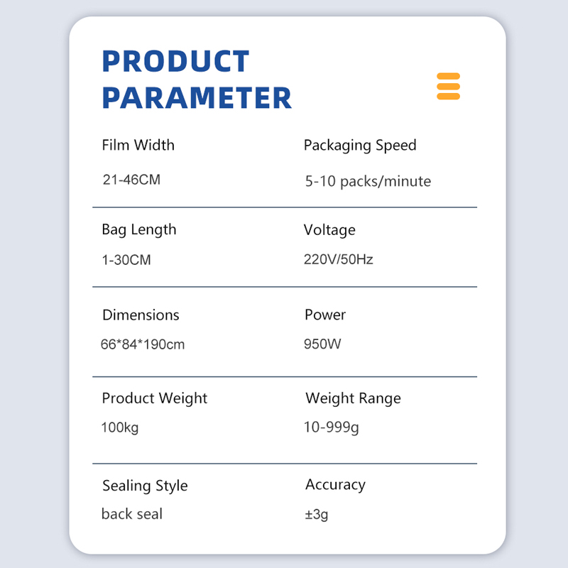 1000G Detergent Powder Packaging Machine 6