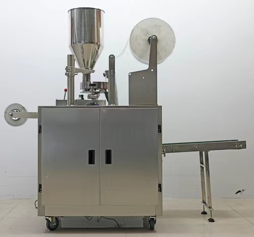 Model 11 tea making and packing machine with line and label bag 4