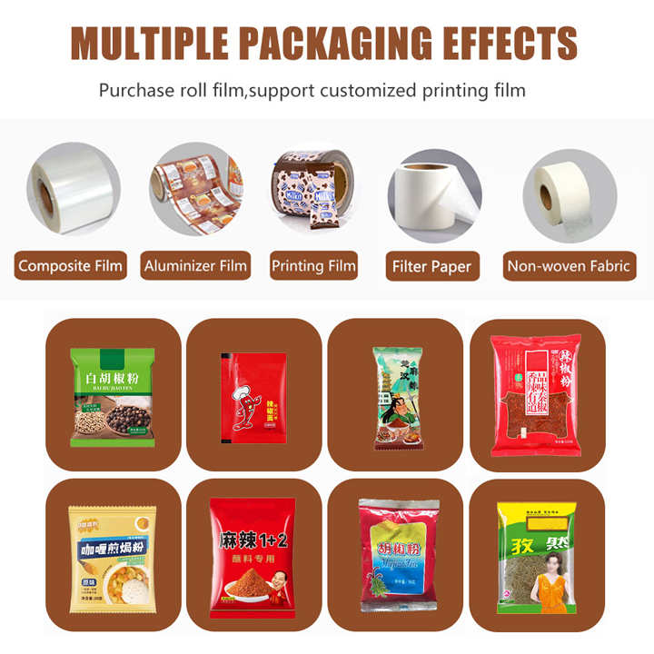 Automatic Spice Granules Powder Packaging Machine 2