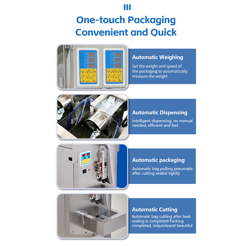 Automatic Ice Cube Packing Machine 6