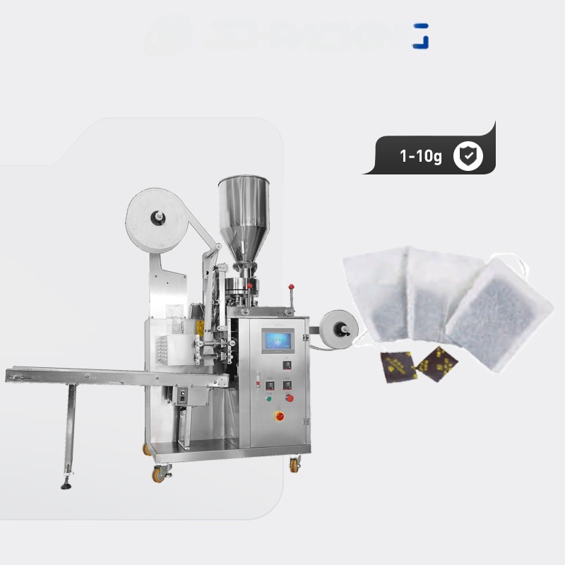 Model 11 tea making and packing machine with line and label bag 6