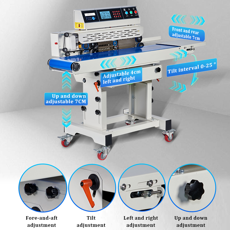 TPS-210AP Inkjet Date Code Printing Sealer Machines 5
